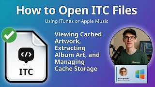 ITC File Extension: What Are iTunes Artwork Cache Files?