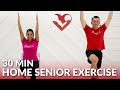 30 Min Home Exercise for Seniors, Elderly, &amp; Older People - Seated Chair Exercise Senior Workout