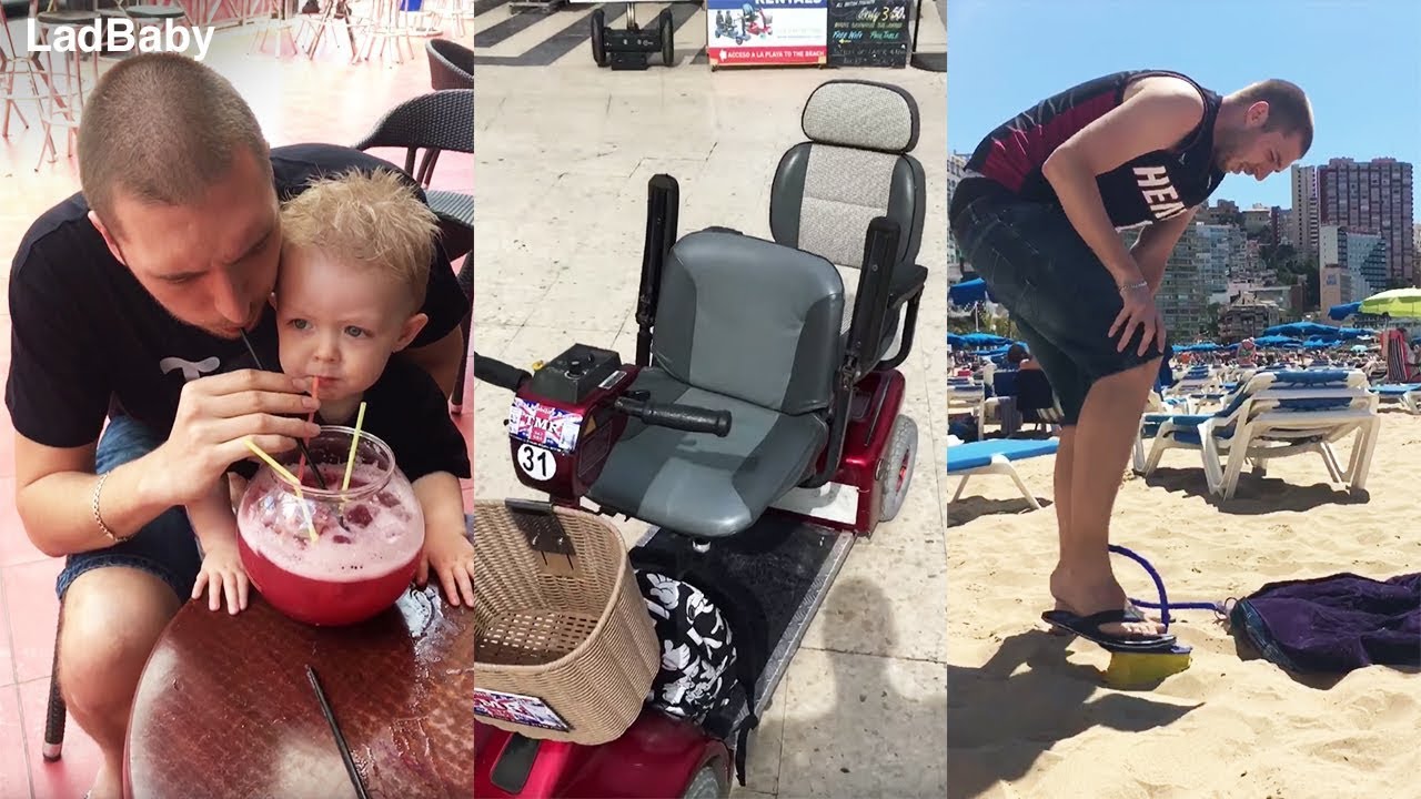 When dad books the baby moon to Benidorm 👶🏻🌙🍻 ...PART 2