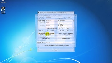 How To Use MySQL PostgreSQL Import, Export & Convert Software