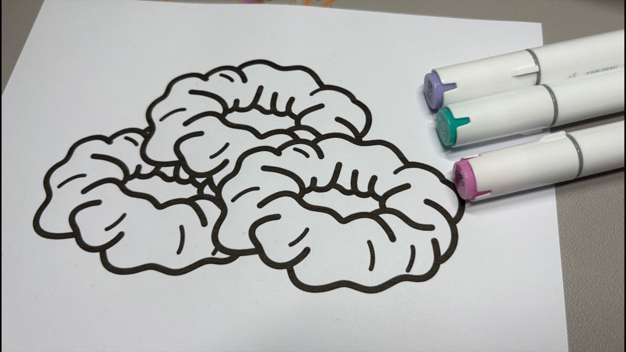 LIVE Cozy Coloring with Alcohol Markers 🎀 Cute Accessories Coloring Book Relaxing ASMR #coloring