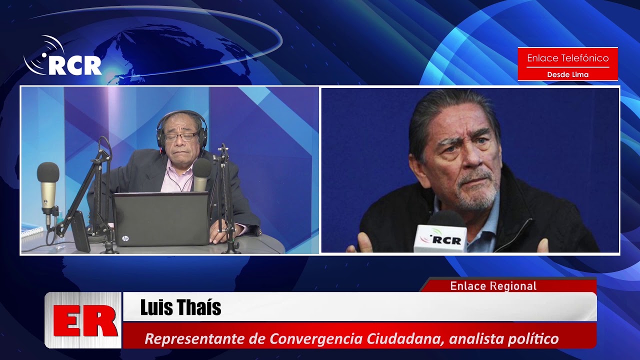 ENTREVISTA A LUIS THAÍS, REPRESENTANTE DE CONVERGENCIA CIUDADANA, ANALISTA POLÍTICO