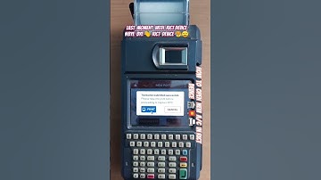 Last moment with rict darpan device 🖨️ 📮🏦#dop #bye bye rict device 👋😢   #ippb  #postoffice