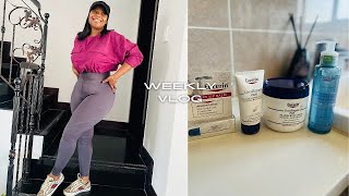Weekly Vlog: Days in the life of a wannabe Housewife|Cooking| Eucerine products|Food challenge &More