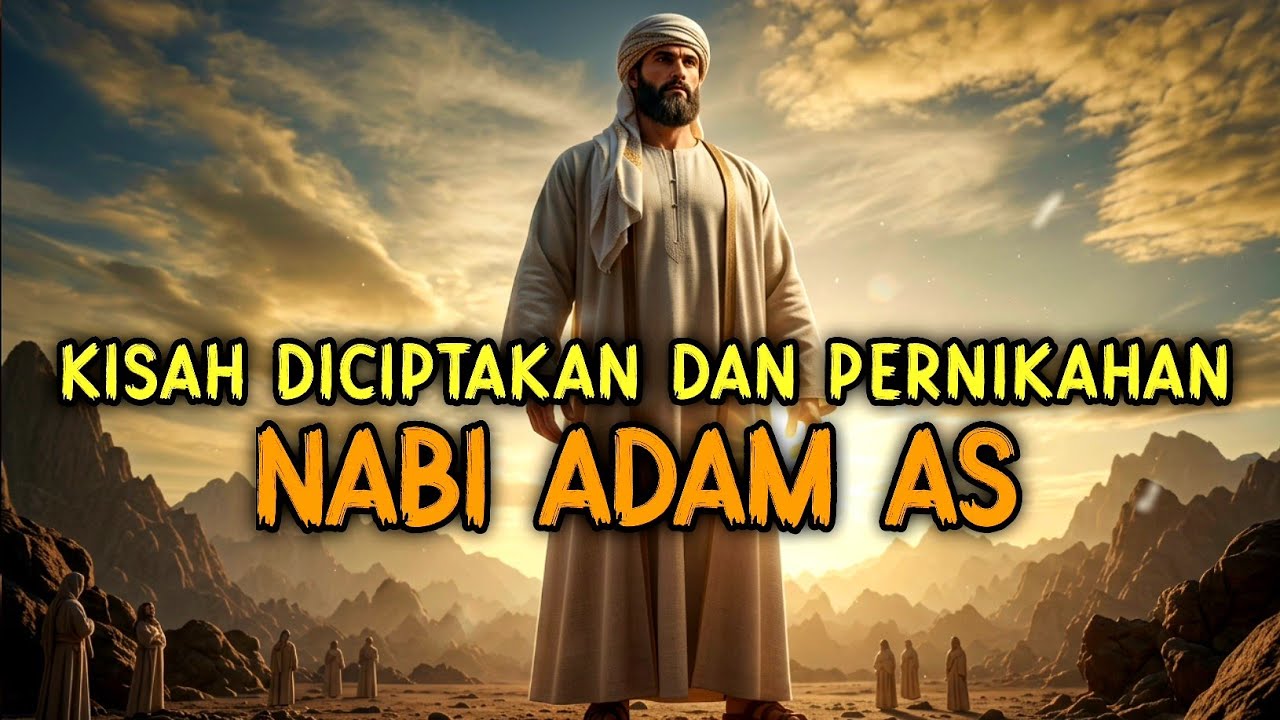 INILAH KISAH DICIPTAKAN DAN PERNIKAHAN NABI ADAM AS SERTA MAHAR YANG LUAR BIASA UNTUK SITI HAWA