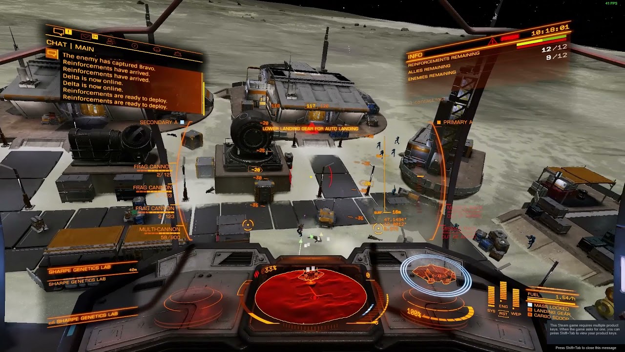 Elite Dangerous: Odyssey  Ship Size 1 Multicannons on Infantry