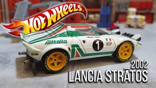 Hot Wheels Custom 2002 Lancia Stratos Alitalia