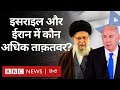 Israel iran power        bbc hindi