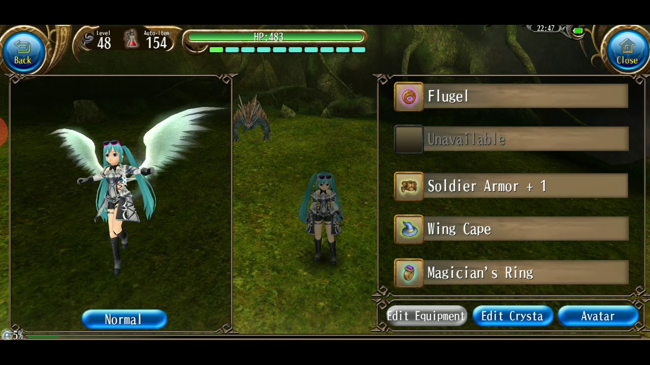 Toram Online Forest Wolf Hard (Flugel Miku Solo) YouTube