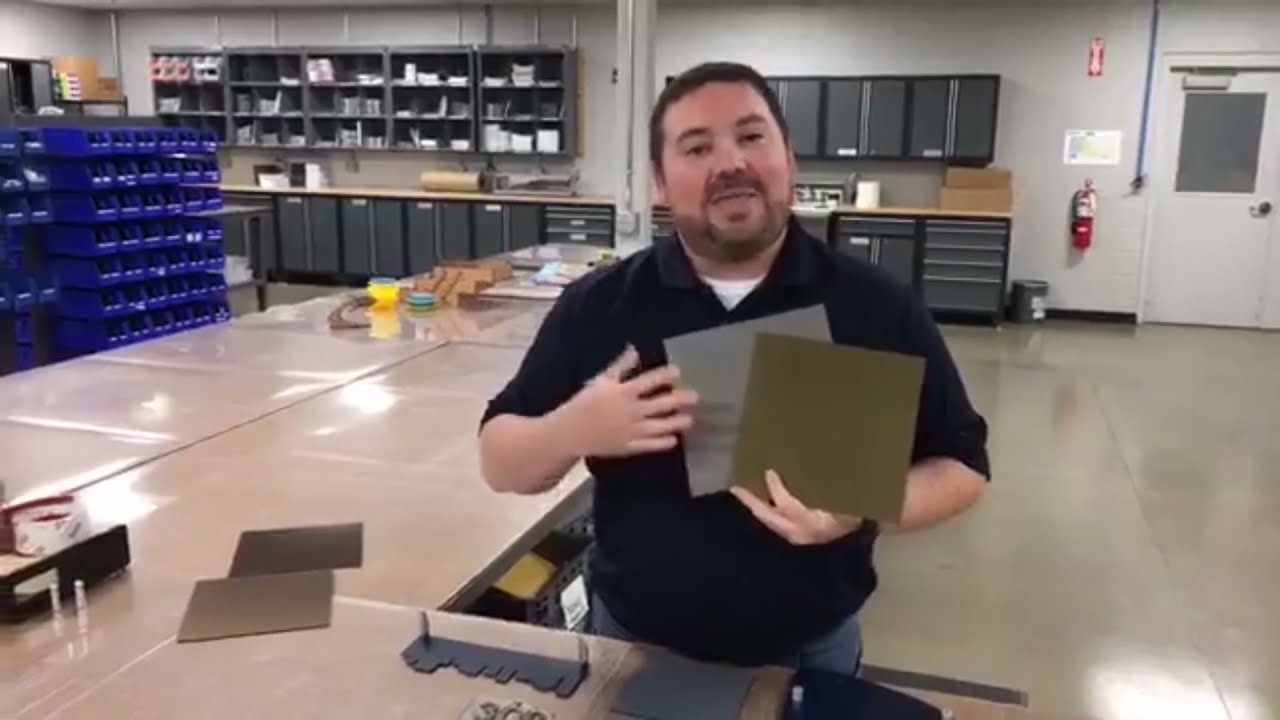 Rowmark Reverse Lasermark metallics