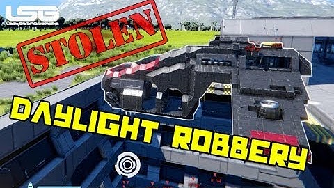 Sneaking In & Stealing Their Ship - Space Engineers