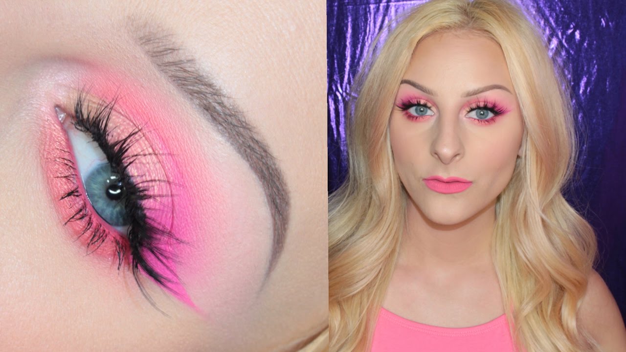  BARBIE  PINK MAKEUP  LOOK  beccaboo YouTube