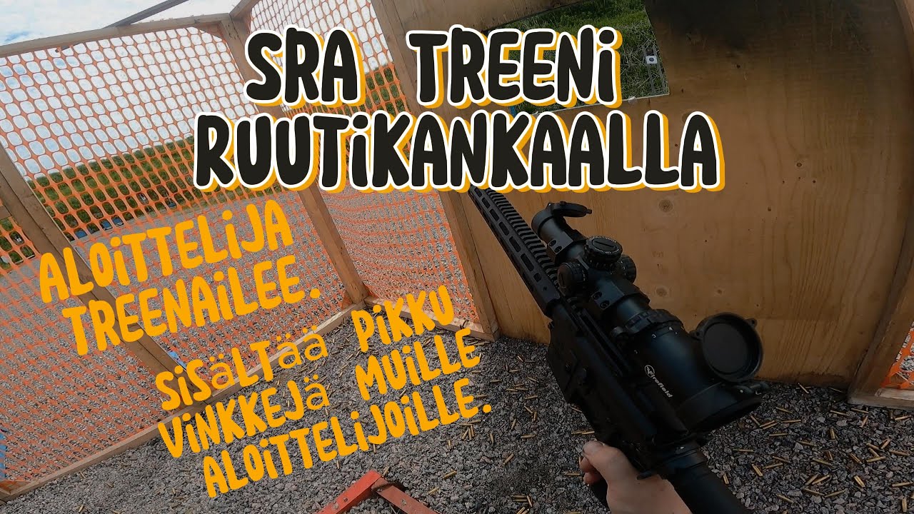 Sra treeni Ruutikankaalla | Sig Sauer M400 Sdi X ja Tippmann M4-22 Elite-L |