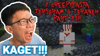 Aku Reaksi Jundy Juns 7 Creepypasta Teraneh Terseram Minecraft Part 31