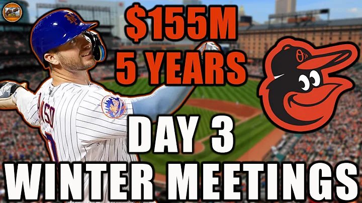 Winter Meetings Day 3: Pete Alonso SIGNS with the Orioles!