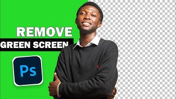 Easily REMOVE Green Screen in Photoshop!