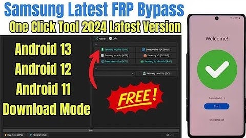 Samsung Mobiles FRP Unlock(*#0*# Not Working)with SamFW Tool 2024/frp remove one click/gsm devil
