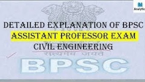 BPSC Assistant professor civil engineering detailed solution, PART-2 || Civil engineering || Q 56-80