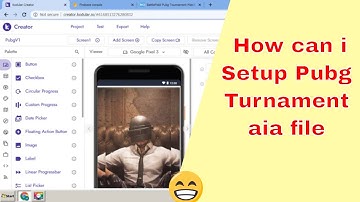 PUBG TOURNAMENT AIA FILE KODULAR | HOW CAN I SETUP PUBG AIA FILE