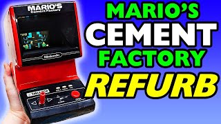 Mario's Cement Factory Tabletop Refurbishment