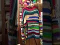 Crochet a Sweater. The Happy Scrappy Sweater pattern is free on my blog. #crochet #sweater