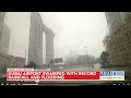 Storm dumps heaviest rain ever recorded in desert nation of uae flooding roads and dubais airport