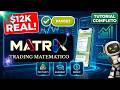 🔥Matrix Trading Matematico: Sito Ufficiale, Piani e PAYOUT Reali 💰
