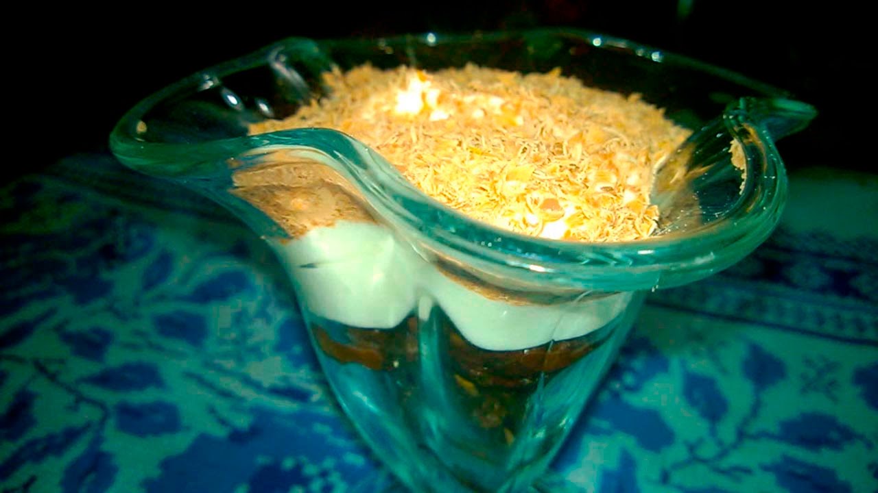 Dried Prunes with Walnuts in Cream - Russian Dessert Recipe salsa recipe jamie oliver