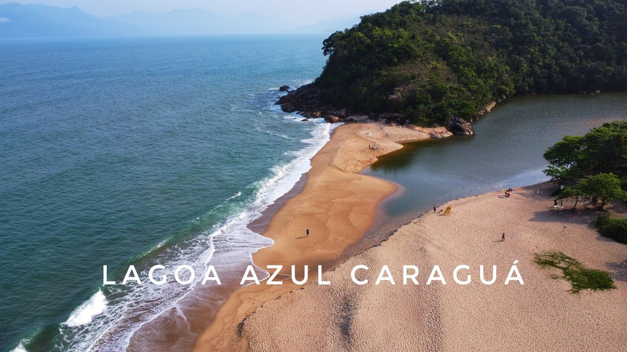 Lagoa Azul 🏖️ Ep. 5 Caraguatatuba -SP 📌#lagoaazul #caragua #praiasdobrasil #praiadamassaguaçu