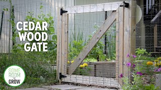 DIY Garden Gate | Simple and LongLasting