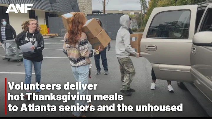 Volunteers delivery hot Thanksgiving meals to Atlanta seniors and the unhoused