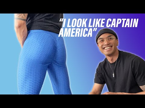 Men Try The Viral Butt-Lifting Leggings From TikTok