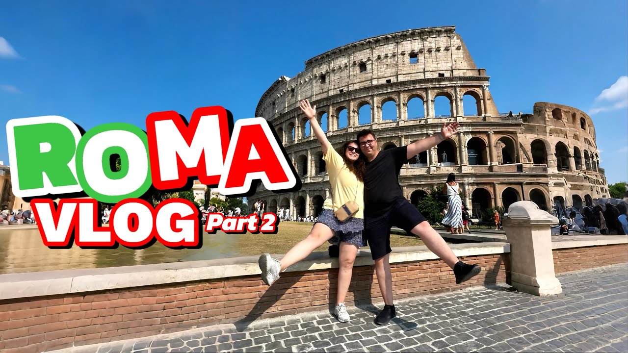 ROMA VLOG 🇮🇹 | Kolezyum, Trevi (Aşıklar Çeşmesi), Pantheon ve Dahası!
