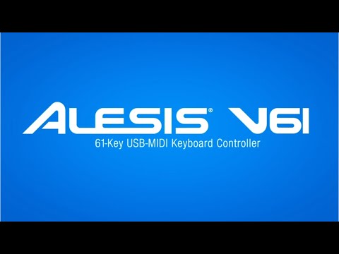 Alesis V61 USB/MIDI Keyboard Controller Overview