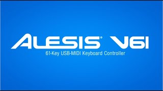 Alesis V61 USB/MIDI Keyboard Controller Overview