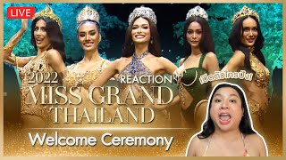 REACTION! Welcome Ceremony Miss Grand Thailand 2022 | SPRITE BANG