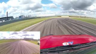 FCSS and the fiat coupe 20vt at rockingham track day