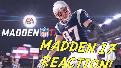 MADDEN 17 GAMEPLAY REACTION! INTRO, TUTORIALS, MUT, & MORE!