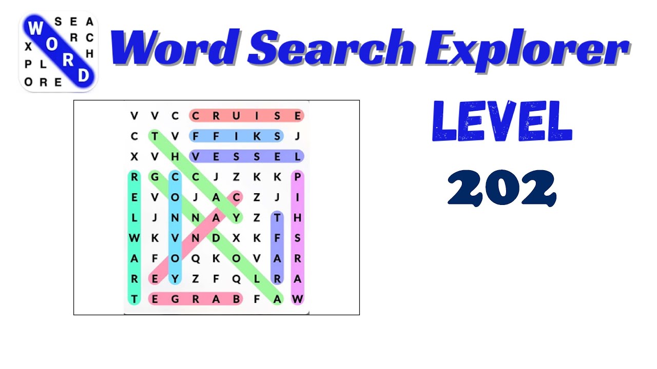 Word Search Explorer Level 202 Answer 🔍 | Step-by-Step Guide | Go Answer
