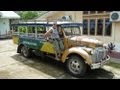 Myanmar ( Burma ) 2013, antique cars in Mrauk U, Rakhine State !