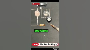 Blinking Led circuit by using transistor Bc547.......blinking led circuit कैसे बनाएं ?