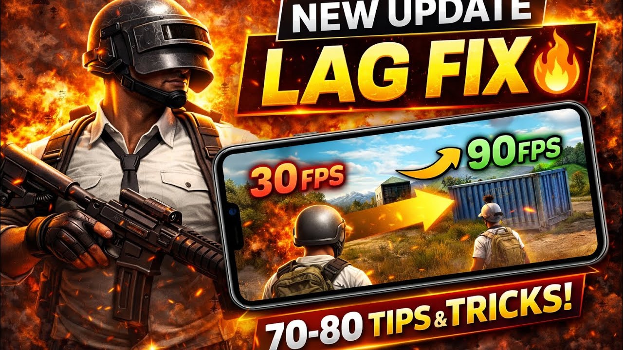 New Update Lag Fix 70–80 Tips & Tricks 🔥” video 