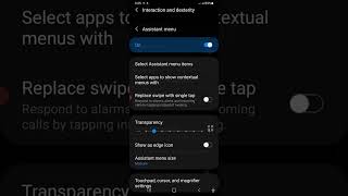 Select apps to show contextual menu with in any android mobile phone #shorts