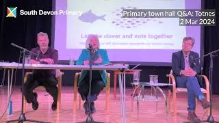 Totnes Town Q&A - South Devon Primary