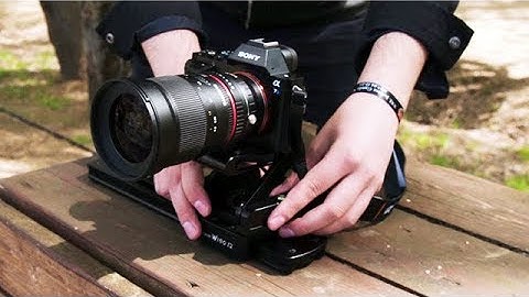 View Test Shots with Most Compact Proaim Wigo 12” Portable Video Camera Slider!