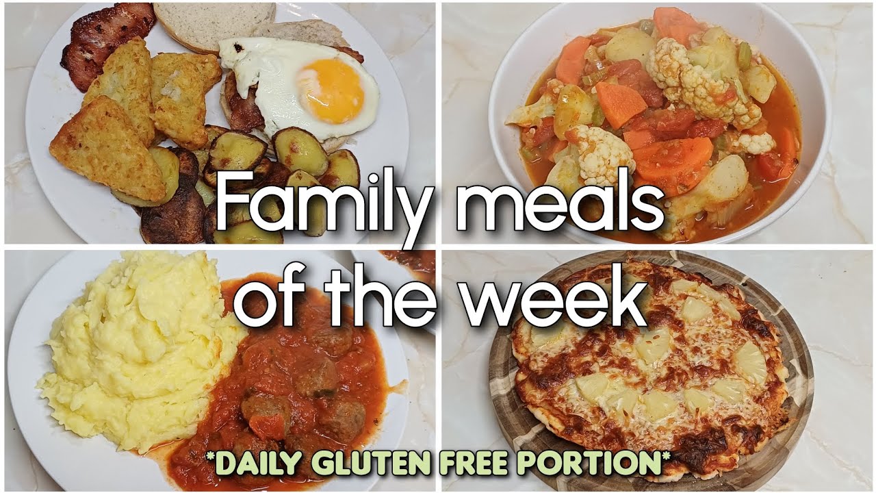 Семейные обеды на неделю ● Без глютена ● С понедельника 16 по воскресенье 22 февраля
