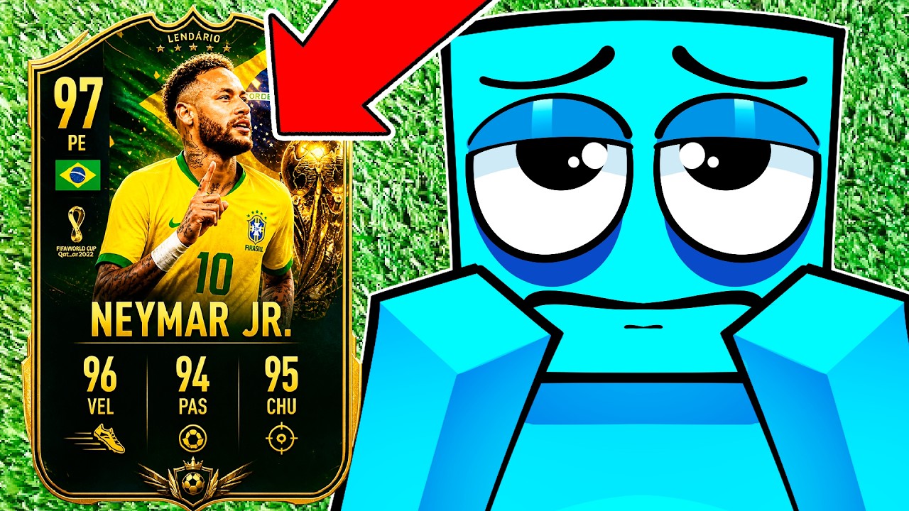 Coletei as Cartas RARAS dos Jogadores da Copa do Mundo!  👾