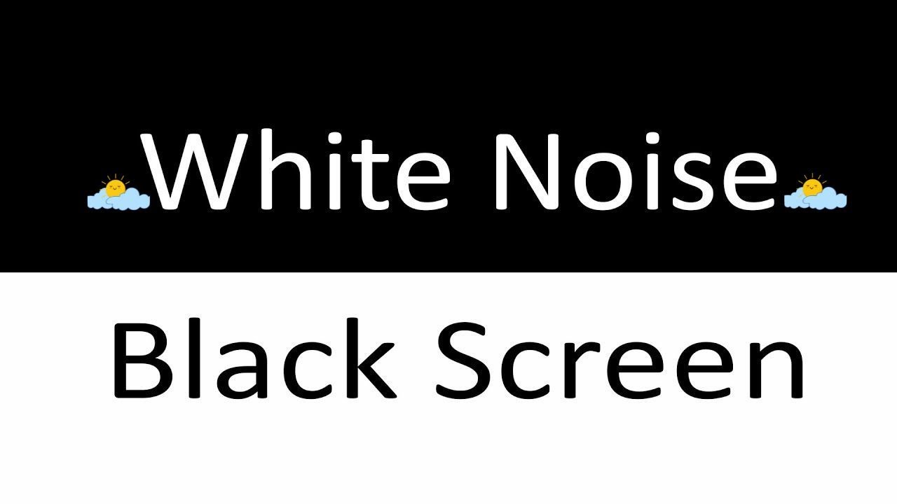 White Noise Black Screen No Ads | Deep Sleep White Noise for Quiet and Peaceful Night Rest