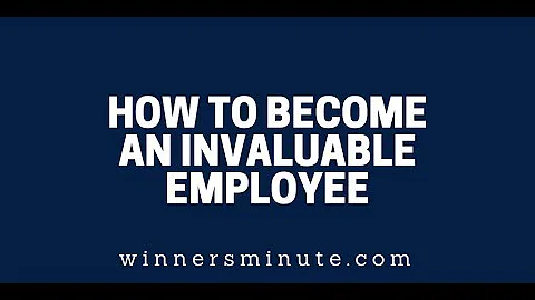 How to Become an Invaluable Employee | The Winner's Minute With Mac Hammond