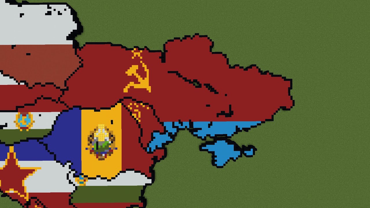 Как построить Украину 1950 года в Minecraft